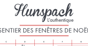 Sentier des fenêtres de Noël